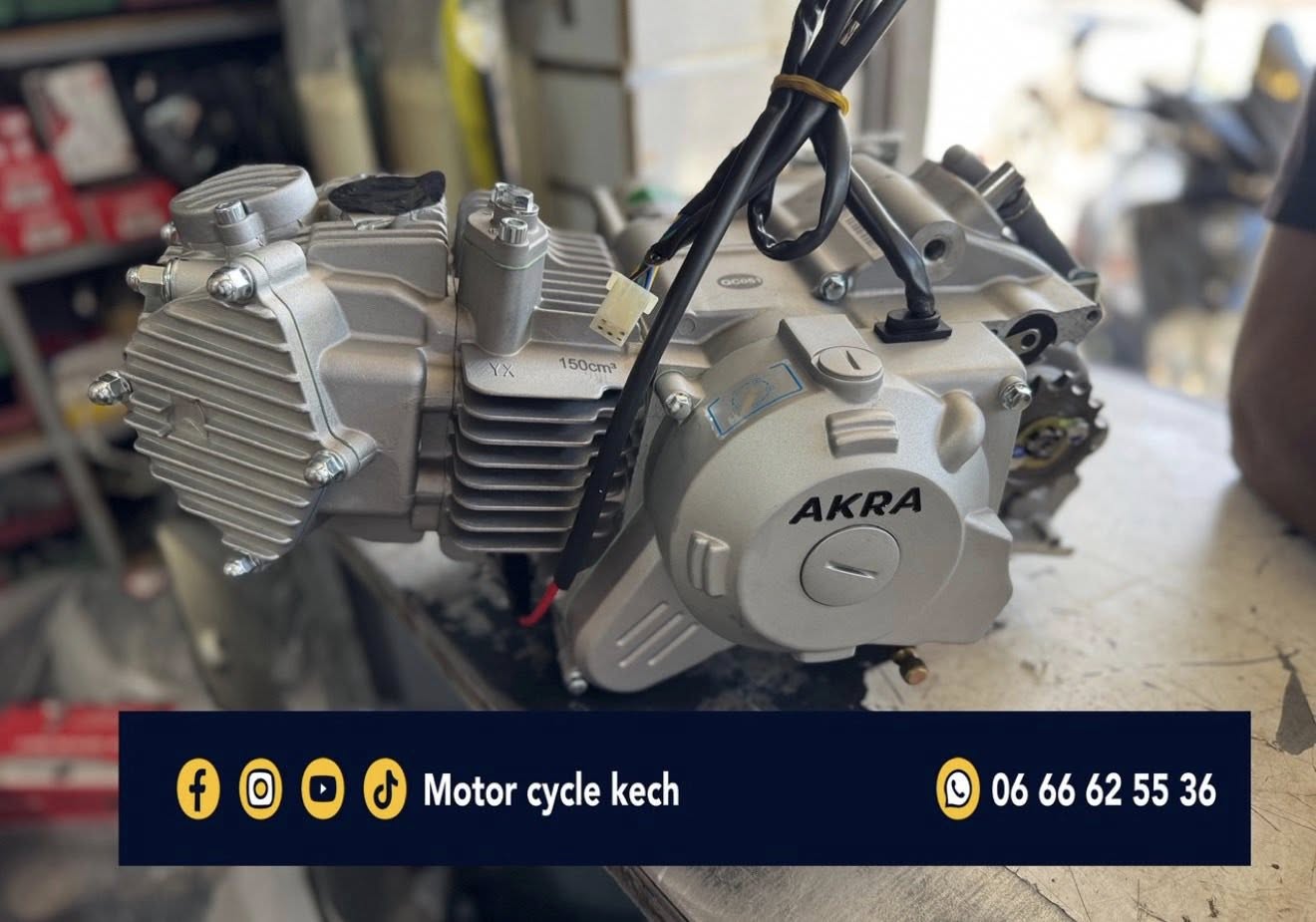 Moteur Complet AKRA 150cc