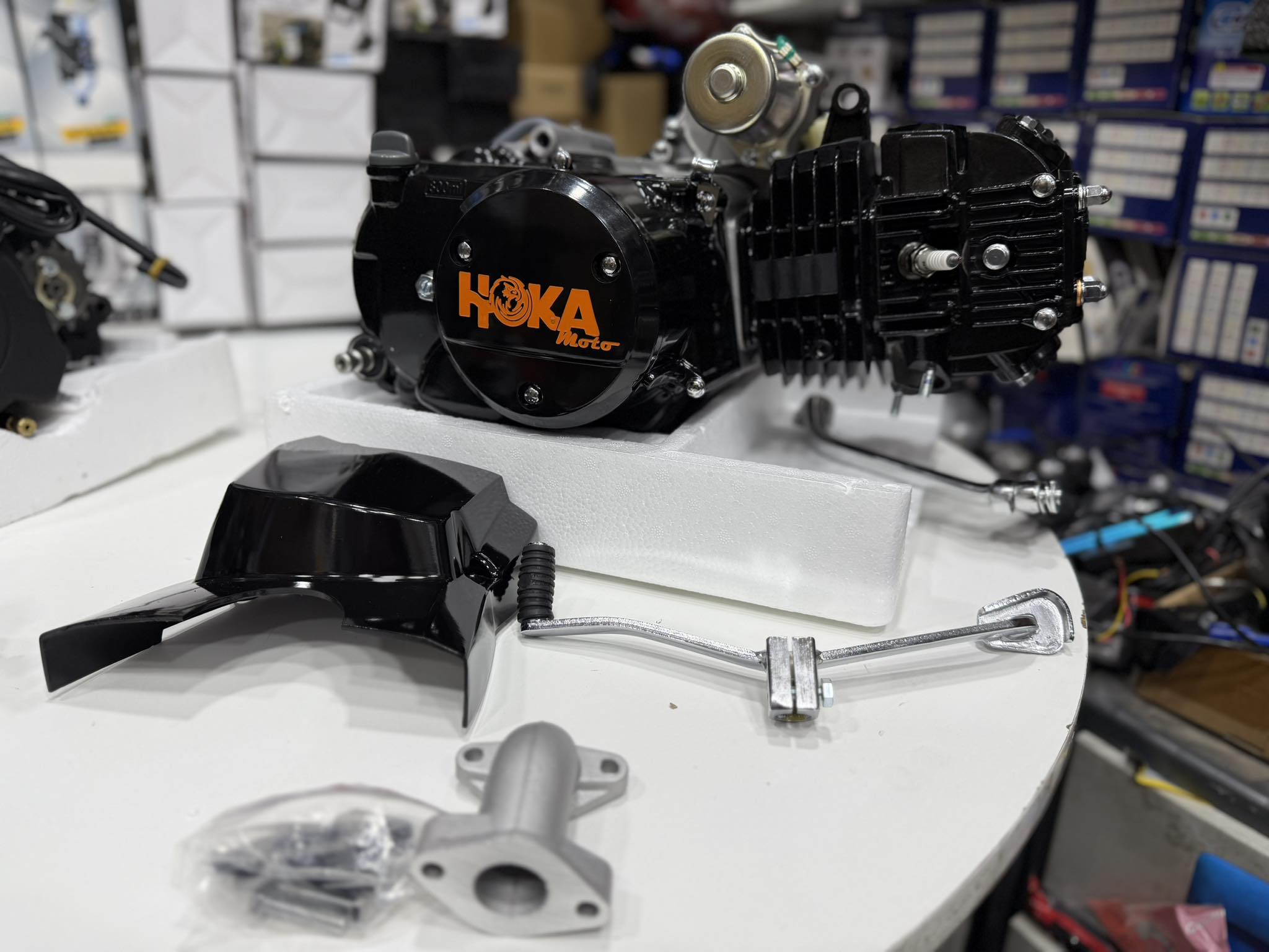 Moteur Complet HOKA Moto Noir